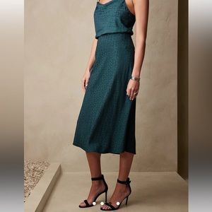 Jacquard Maxi Slip Skirt - Size 0
